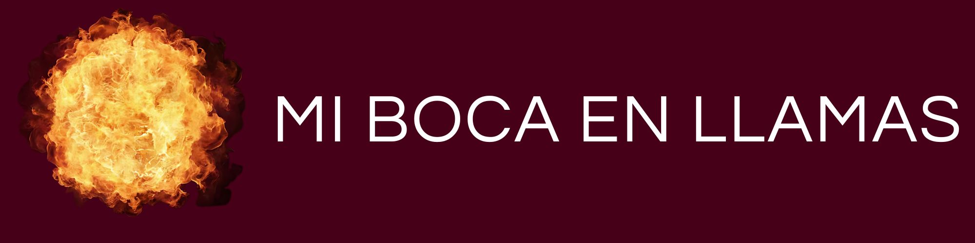 Libro: Mi Boca en Llamas